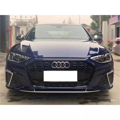 ❤️‍🔥GRIGLIA A4 B9 2020+ LOOK RS4 NERO LUCIDA❤️‍🔥