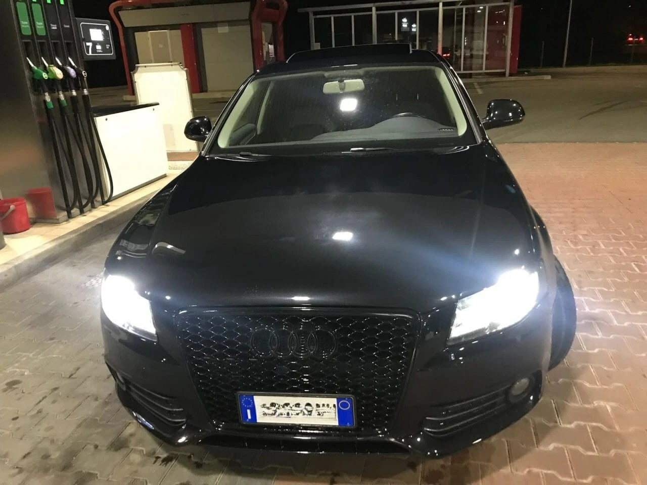 ⭐GRIGLIA ANTERIORE ADATTO PER AUDI A3 8P 08-12 LOOK RS3⭐
