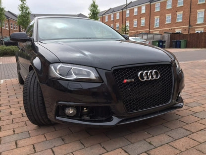 ⭐GRIGLIA ANTERIORE ADATTO PER AUDI A3 8P 08-12 LOOK RS3⭐