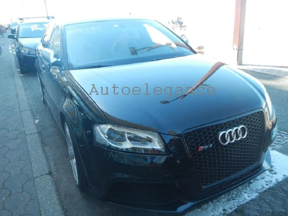 ⭐GRIGLIA ANTERIORE ADATTO PER AUDI A3 8P 08-12 LOOK RS3⭐