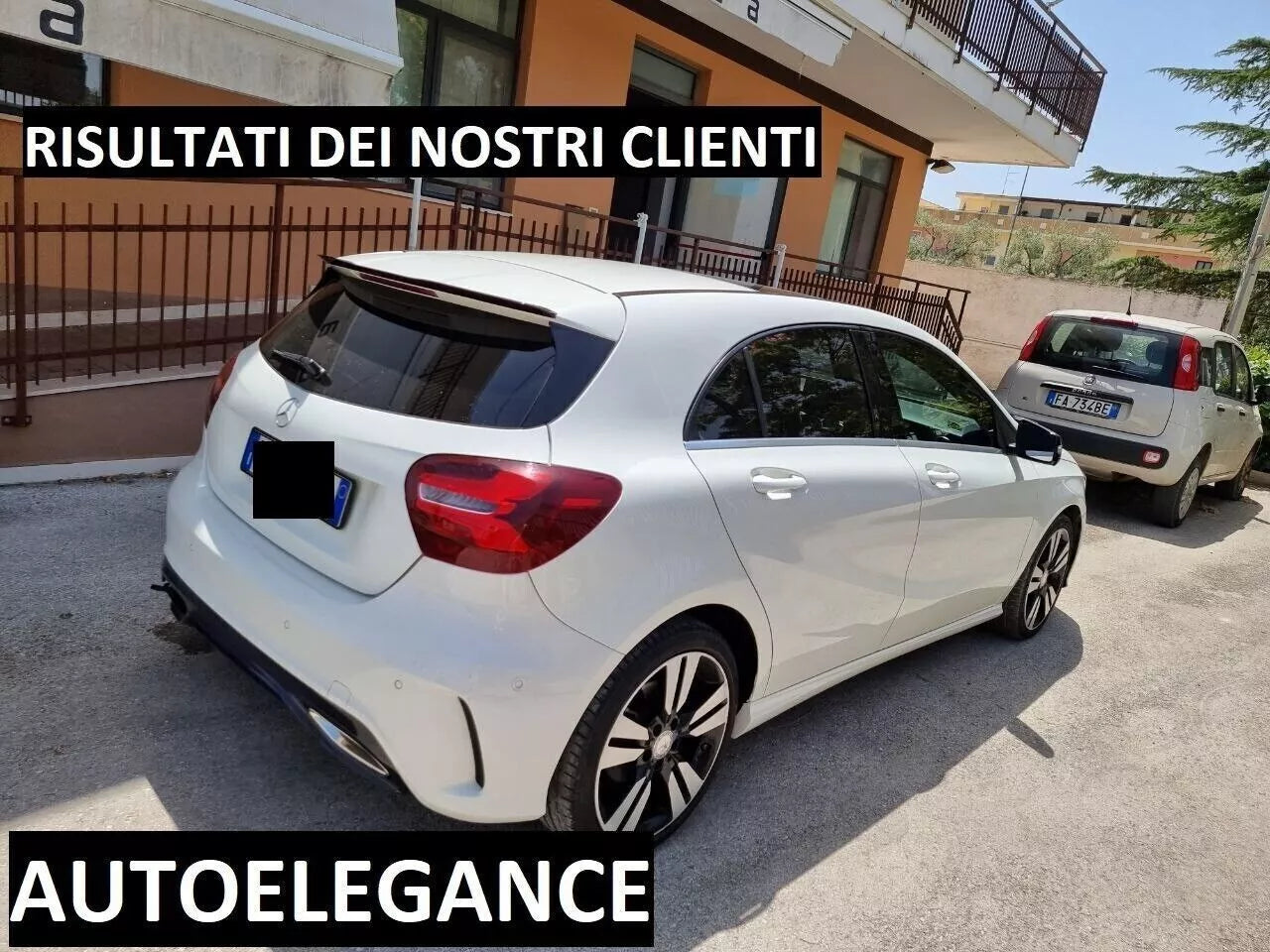 🔥SPOILER ADATTO PER MERCEDES CLASSE A W176 2012-2018 NERO LUCIDO🔥