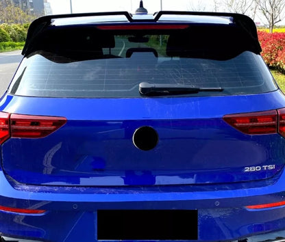 🔥SPOILER TETTO VW GOLF  VIII 2019+ POSTERIORE NERO LUCIDO🔥