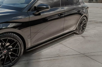 ✨SOTTO MINIGONNE ADATTO PER CUPRA LEON 5F 2012-2019 NERO LUCIDO✨