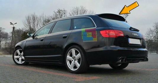 AUDI A6 4F C6 04-08 SPOILER POSTERIORE SUL TETTO IN OTTICA S6 RS6 S-LINE - ABT
