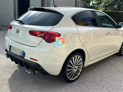🔥DIFFUSORE ADATTO PER ALFA ROMEO GIULIETTA LOOK TUNING NERO LUCIDO🔥