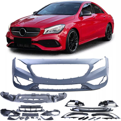 Paraurti anteriore look sportivo adatto per Mercedes CLA C117 X117 13-19