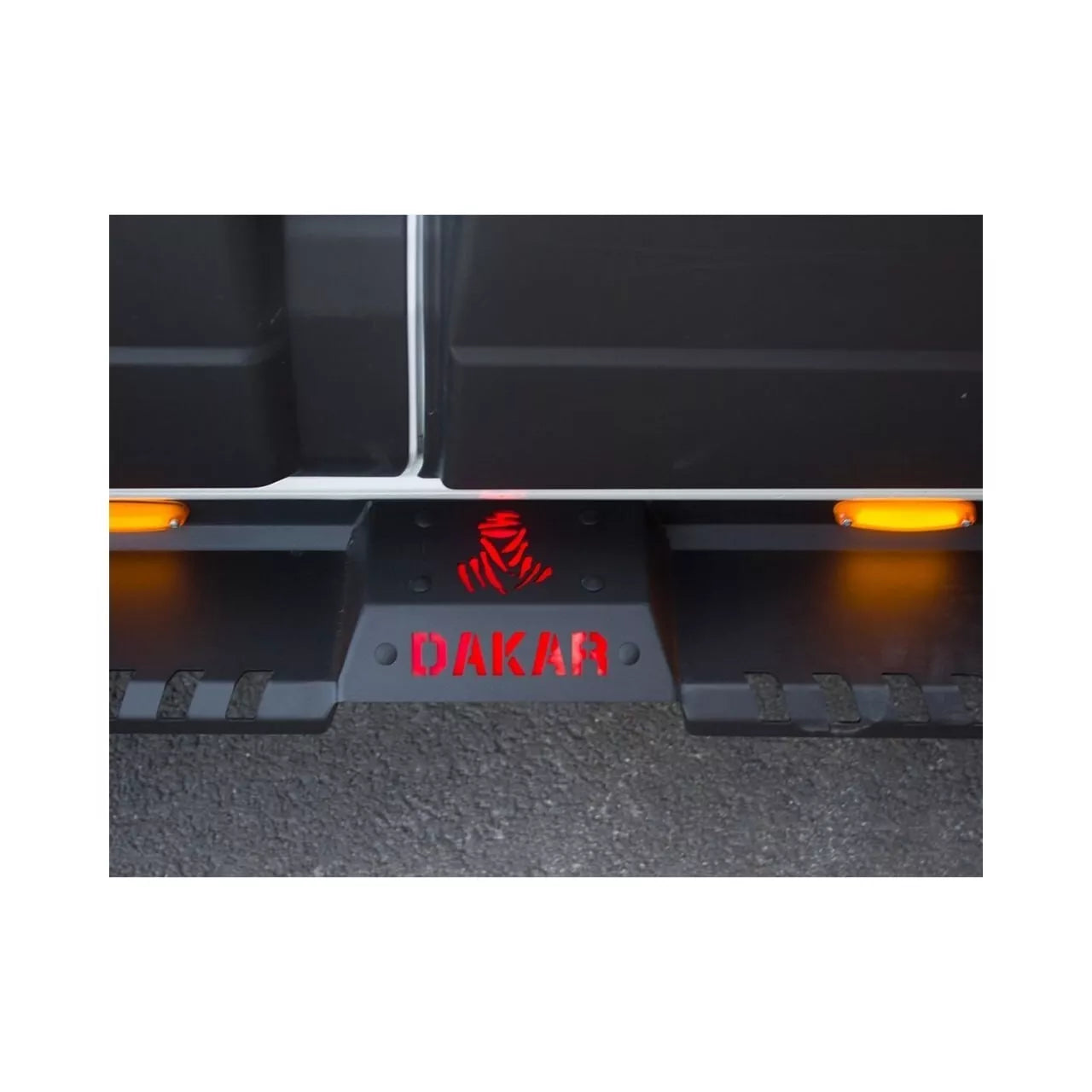 ⭐PEDANE ADATTO PER FORD RANGER 2011+ LOOK DAKAR OFF ROAD NERO OPACO ⭐
