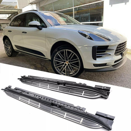 PEDANE LATERALI PORSCHE MACAN 95B 2014-2020 SOTTOPORTA LOOK SPORTIVO