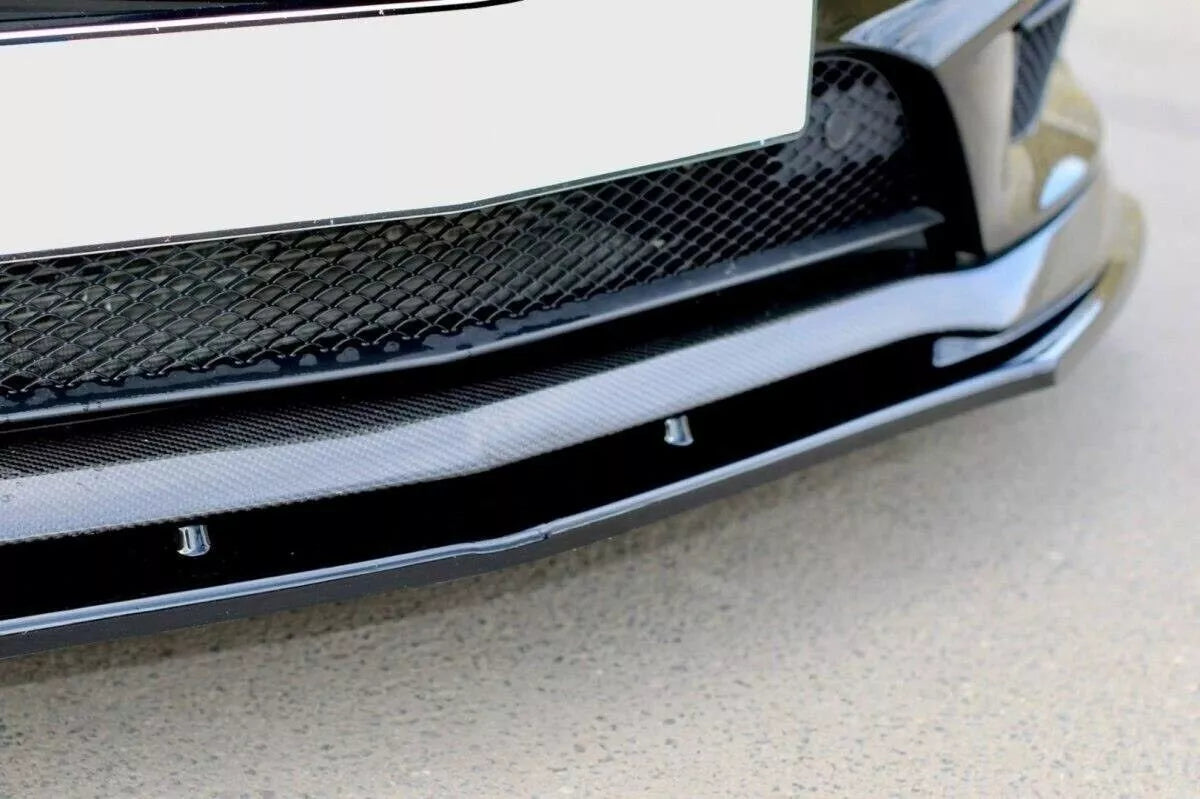 💥SPLITTER ADATTO PER MERCEDES W176 2012-2015 AMG A45 NERO LUCIDO💥