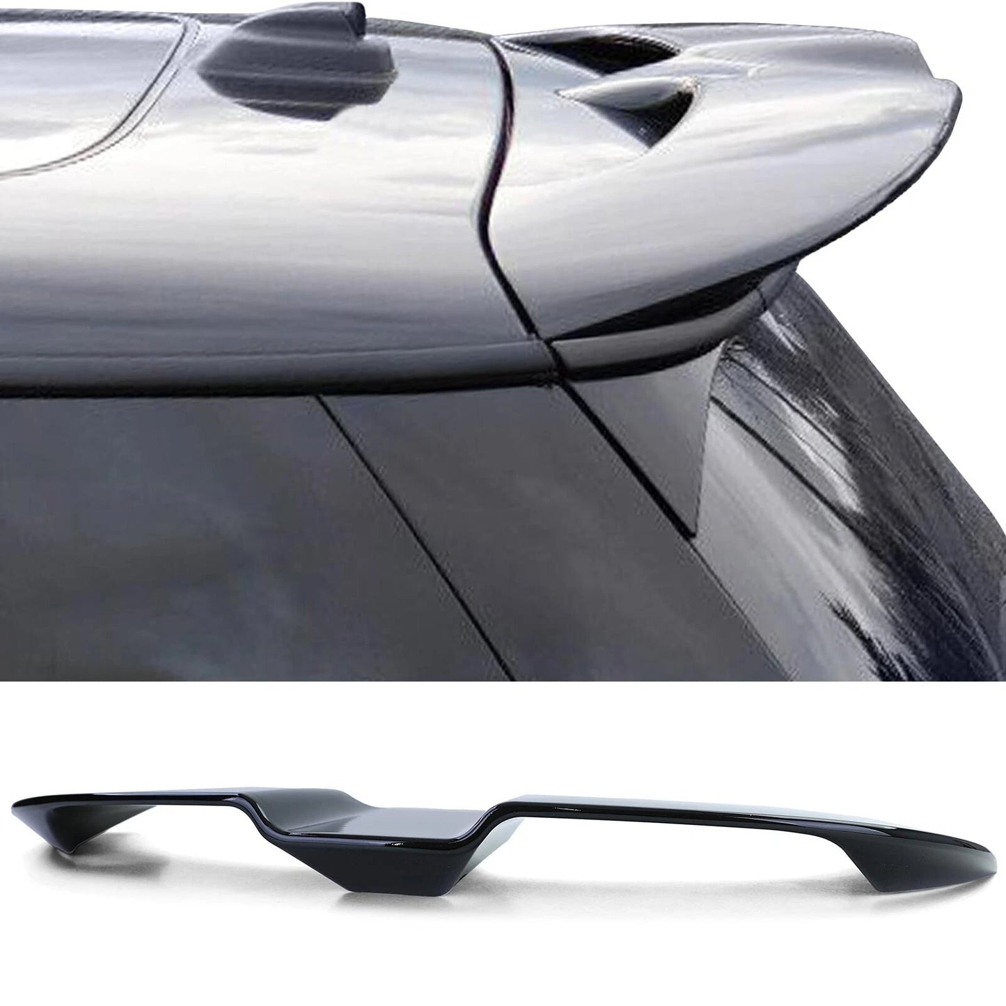 💥SPOILER TETTO NERO LUCIDO PER MINI COOPER F55 F56 LOOK JCW 2013+💥