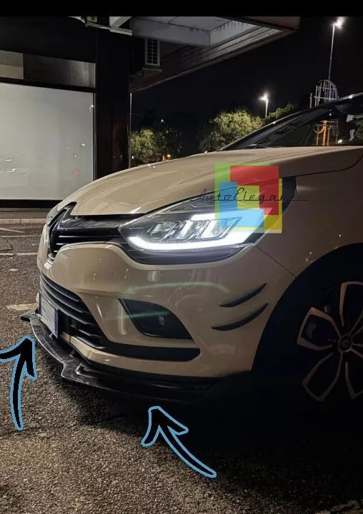 🌟SPLITTER SOTTO PARAURTI ADATO PER RENAULT CLIO 2012-2018🌟