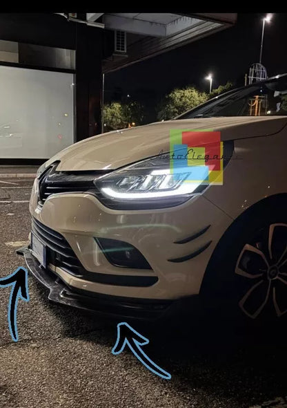🌟SPLITTER SOTTO PARAURTI ADATO PER RENAULT CLIO 2012-2018🌟