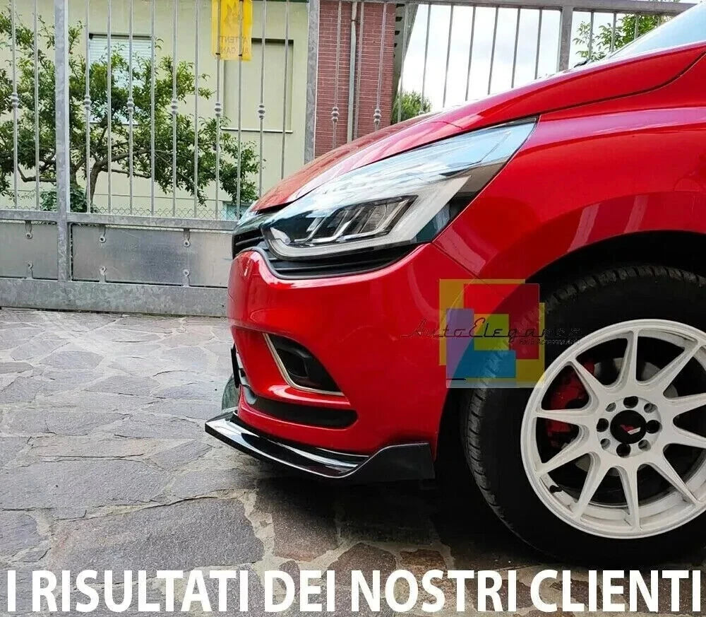 🌟SPLITTER SOTTO PARAURTI ADATO PER RENAULT CLIO 2012-2018🌟