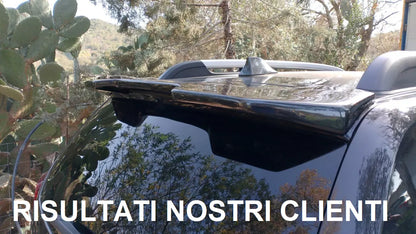 🔥SPOILER TETTO PER DACIA DUSTER 2 2018-2021 LOOK SAFARI NERO LUCIDO🔥