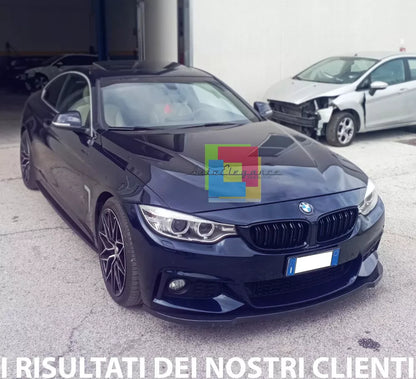 🔥SPLITTER ADATTO PER BMW SERIE 4 F32 F33 SPORT LAMA SOTTO PARAURTI ANTERIORE🔥