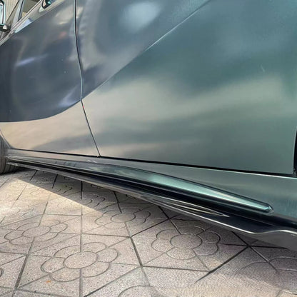 🔥DIFFUSORE MINIGONNE LATERALI PER MERCEDES W176 LUCIDO NERO🔥