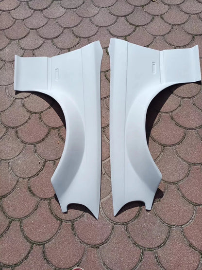 🔥FENDER FLARES AGGRESSIVO PER BMW SERIE 3 E46 – STILE DA COMPETIZIONE🔥