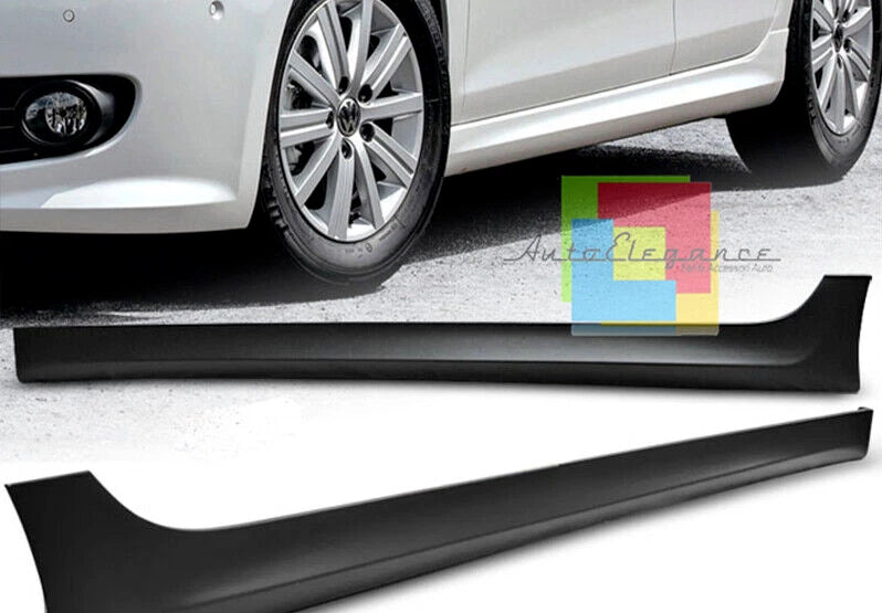 2162 MINIGONNE LATERALI PER VW GOLF 6 VI 2008-2012 5 PORTE SPOILER LOOK GTI ABS