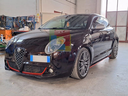 🔥FLAPS SOTTO MINIGONNE ADATTE PER ALFA ROMEO MITO ABS NERO LUCIDO🔥