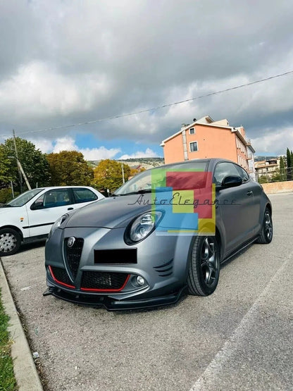 🔥FLAPS SOTTO MINIGONNE ADATTE PER ALFA ROMEO MITO ABS NERO LUCIDO🔥