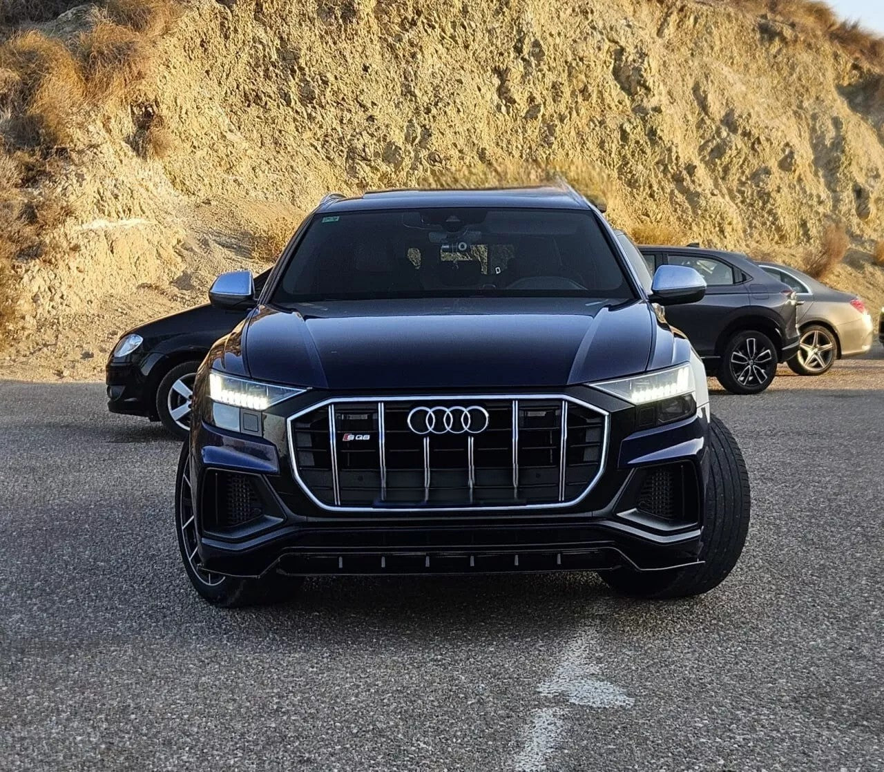 ✨SPLITTER ANTERIORE ADATTO PER AUDI SQ8 / S-LINE 2018–2024 ✨
