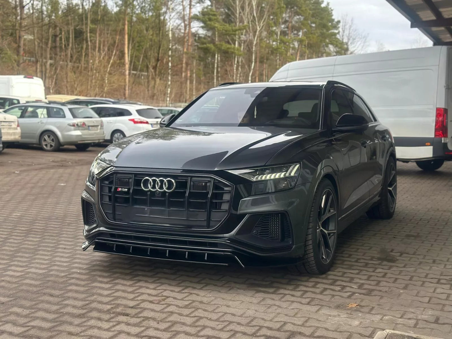 ✨SPLITTER ANTERIORE ADATTO PER AUDI SQ8 / S-LINE 2018–2024 ✨