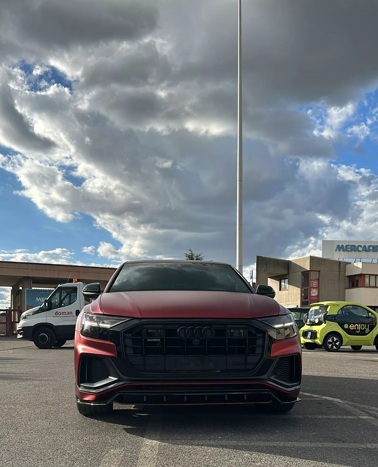 ✨SPLITTER ANTERIORE ADATTO PER AUDI SQ8 / S-LINE 2018–2024 ✨