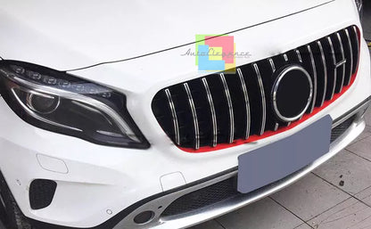 ✨GRIGLIA ANTERIORE ADATTO PER MERCEDES GLA X156 2013-2016 AMG PANAMERICANA ✨
