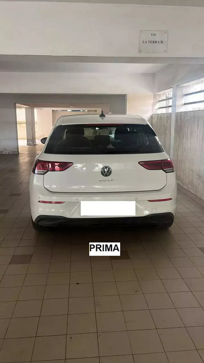🔥DIFFUSORE POSTERIORE NERO LUCIDO ADATTO PER VW GOLF 8 LOOK R TERMINALI🔥