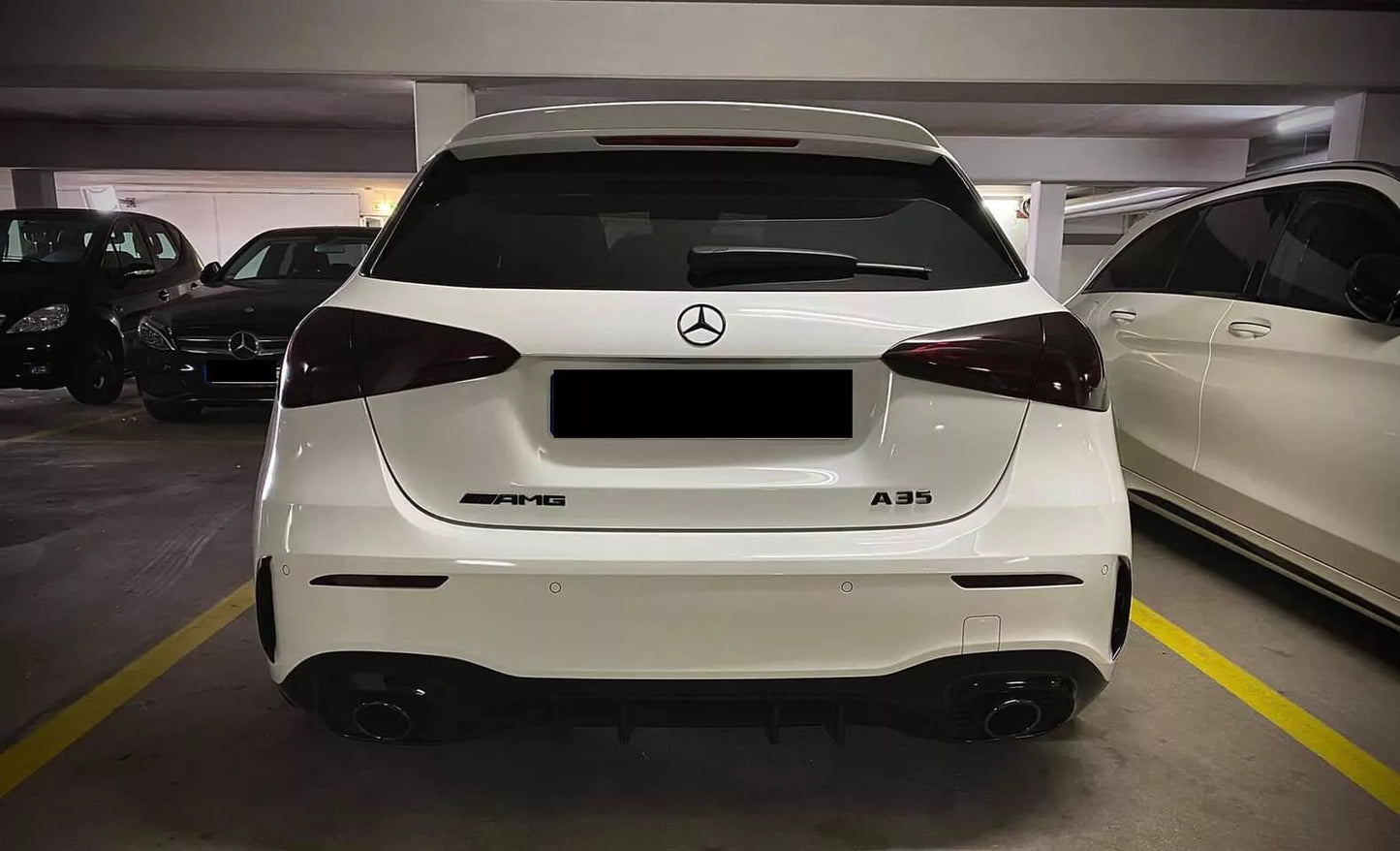 ⭐SPOILER ADATTO PER MERCEDES CLASSE A W177 AMG ABS NERO LUCIDO ⭐
