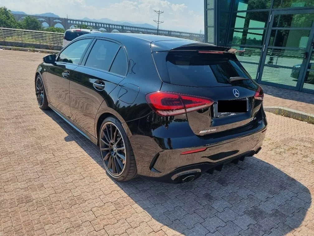 ⭐SPOILER ADATTO PER MERCEDES CLASSE A W177 AMG ABS NERO LUCIDO ⭐