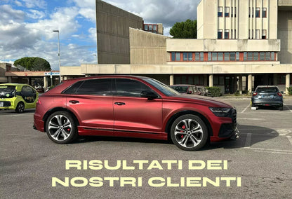 ✨SPOILER POSTERIORE TETTO NERO LUCIDO ADATTO PER AUDI Q8 SQ8 SUV 2018+✨