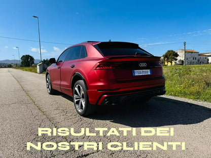 ✨SPOILER POSTERIORE TETTO NERO LUCIDO ADATTO PER AUDI Q8 SQ8 SUV 2018+✨