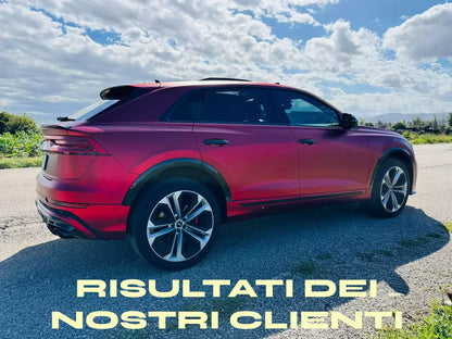 ✨SPOILER POSTERIORE TETTO NERO LUCIDO ADATTO PER AUDI Q8 SQ8 SUV 2018+✨