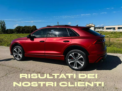 ✨SPOILER POSTERIORE TETTO NERO LUCIDO ADATTO PER AUDI Q8 SQ8 SUV 2018+✨