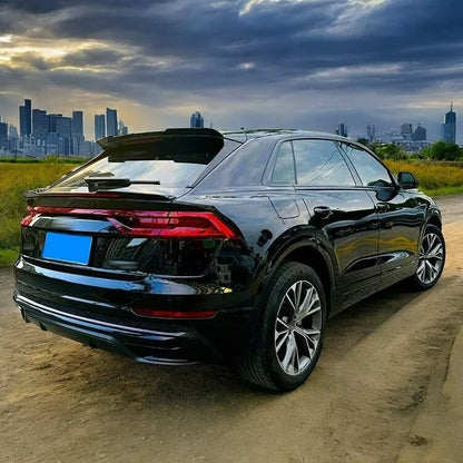 ✨SPOILER POSTERIORE TETTO NERO LUCIDO ADATTO PER AUDI Q8 SQ8 SUV 2018+✨