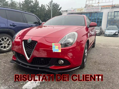 💥SOTTO MINIGONNE ADATTO PER ALFA ROMEO GIULIETTA 2010-2020 NERO LUCIDO💥