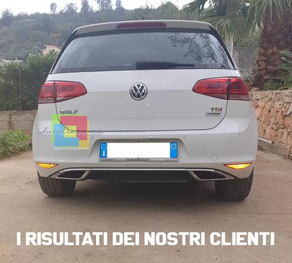 ✨DIFFUSORE ADATTO PER VW GOLF 7 2012-2016 LOOK R DESIGN SPORTIVO✨