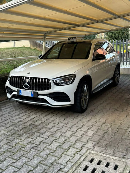 ✨GRIGLIA PER MERCEDES GLC X253 C253 LIFT AMG 2019-2022 LOOK GT CROMATA✨