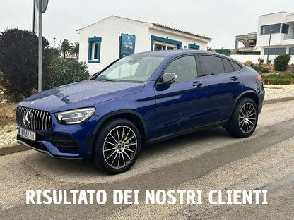 ✨GRIGLIA PER MERCEDES GLC X253 C253 LIFT AMG 2019-2022 LOOK GT CROMATA✨