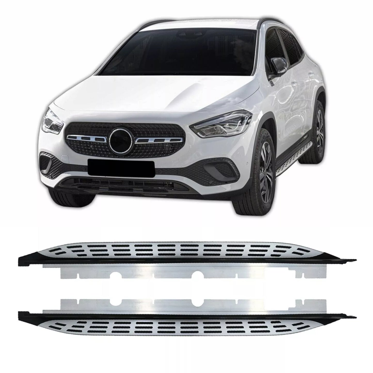 🔥PEDANE LATERALE SOTTOPORTA ADATTO PER MERCEDES GLA H247 DAL 2019 SUV🔥