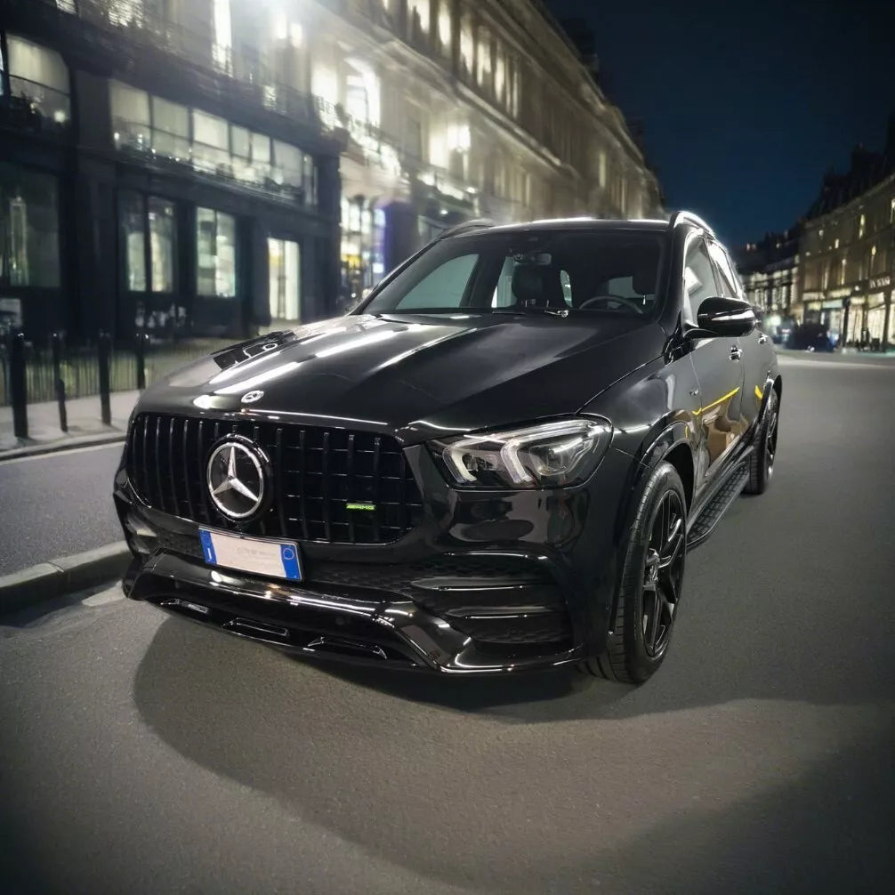⭐PEDANE LATERALI ADATTO PER MERCEDES BENZ GLE W167 SUV 2019-2023 NERE⭐
