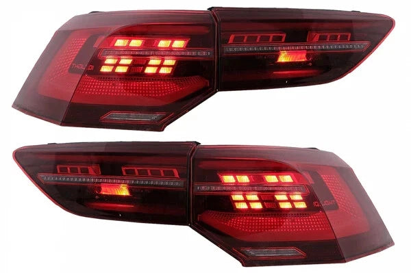 ⭐FARI POSTERIORI ADATTO PER VW GOLF 8 HATCHBACK 2020+ FULL LED⭐