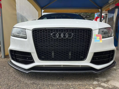 🔥SPLITTER ADATTO PER AUDI A5 COUPE + SPORTBACK NERO LUCIDO🔥