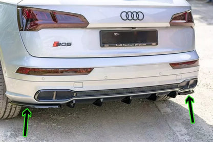 🔥FLAP ADATTO PER AUDI Q5 2017-2020 SLINE SQ5 NERO LUCIDO🔥