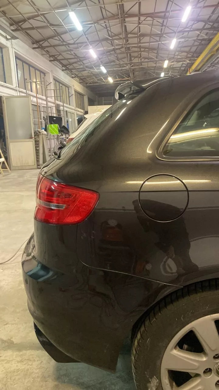 ⭐DIFFUSORE AUDI A3 S3 8P 08-12 SOTTO PARAURTI RS3 NERO LUCIDO ABS⭐