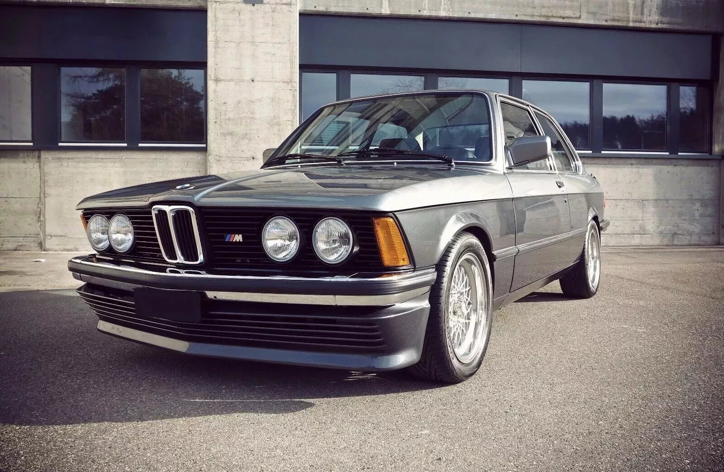 🔥SPOILER ANTERIORE BBS STYLE PER BMW E21 – LOOK OLDSCHOOL AGGRESSIVO 🔥