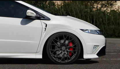 🔥FENDER FLARES PER HONDA CIVIC VIII (UFO) – LOOK WIDEBODY ESTREMO🔥