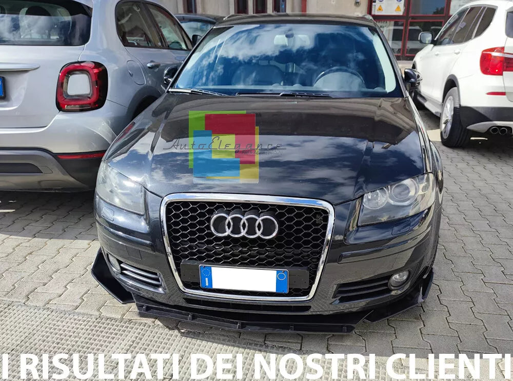 🔥0037 SPLITTER ADATTO PER AUDI A3 8P RESTYLING 2003-2011🔥