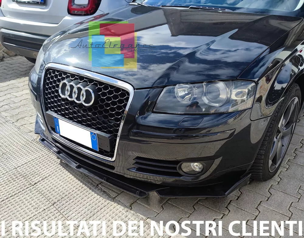 🔥0037 SPLITTER ADATTO PER AUDI A3 8P RESTYLING 2003-2011🔥